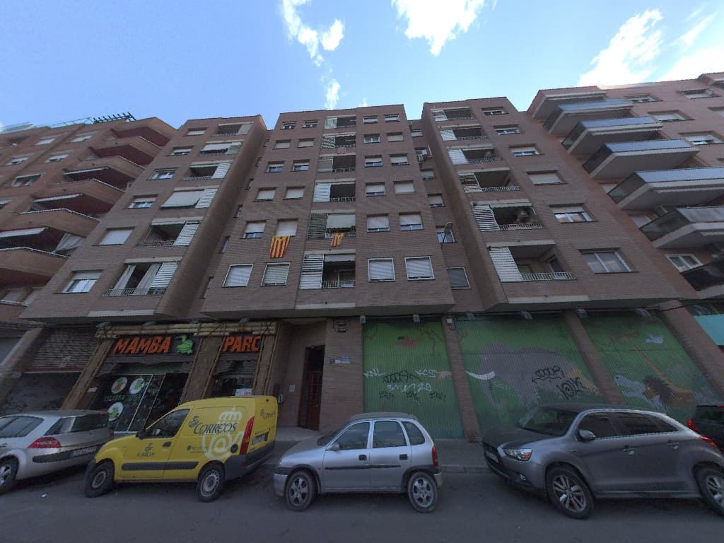 Fachada del edificio: Vivienda en Lleida